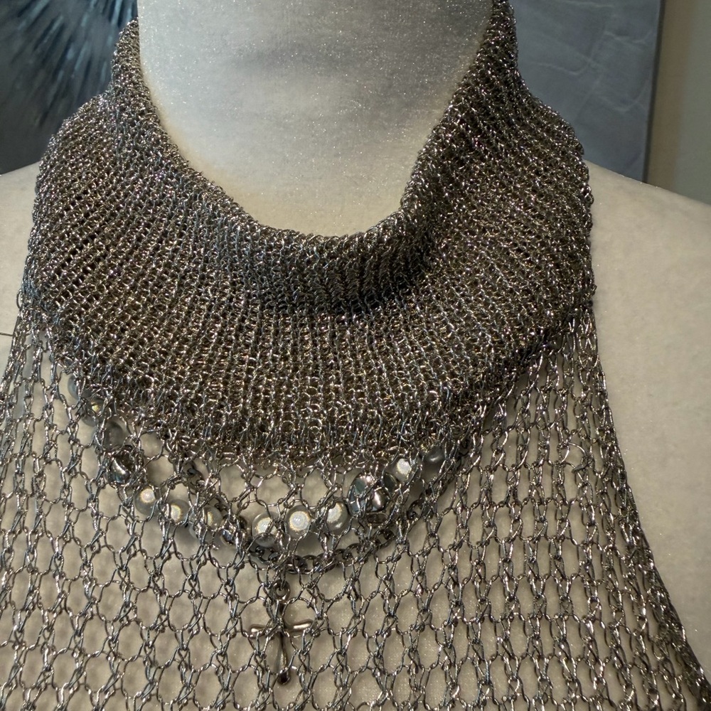 Forever 21 Metallic Sweater Top - Picture 2 of 6